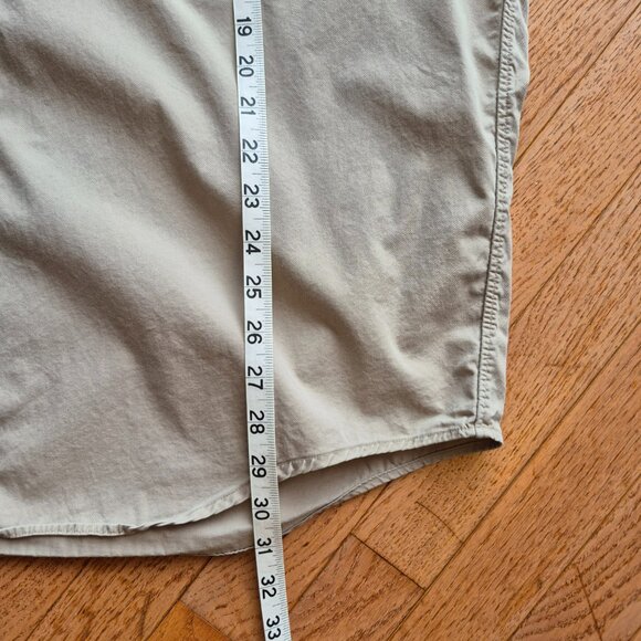 Polo Ralph Lauren Cotton Button Up Green Horse Logo Made in Canada XL - Picture 10 of 11